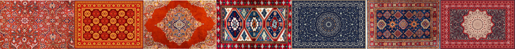 persian carpet pattern graphic cropped